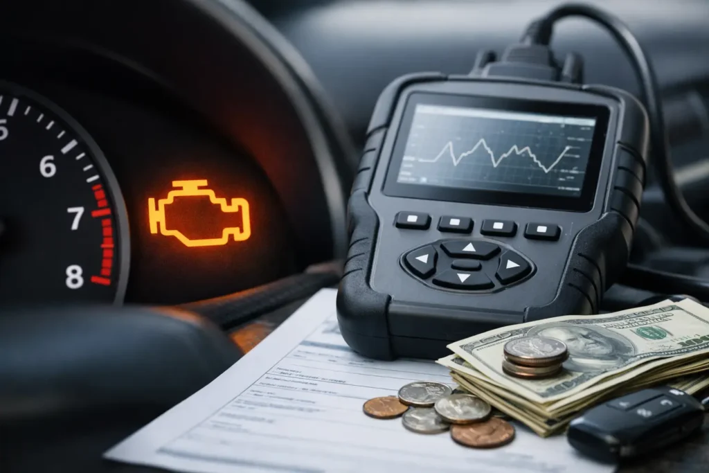 What Does Check Engine Light Diagnostic Cost?