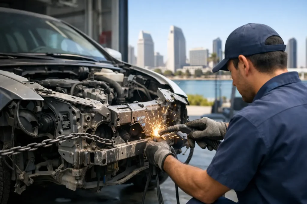 What to Know About Frame Repair in San Diego