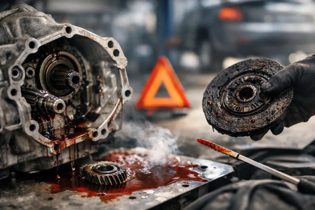 9 Warning Signs of Transmission Damage