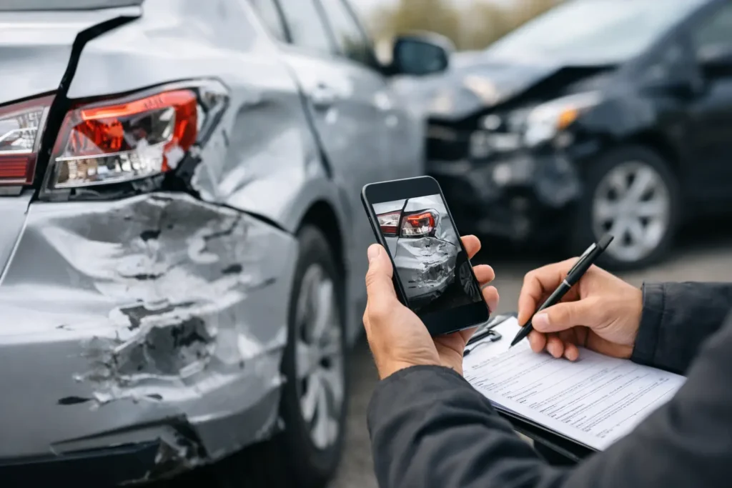 How to Document Accident Damage Correctly
