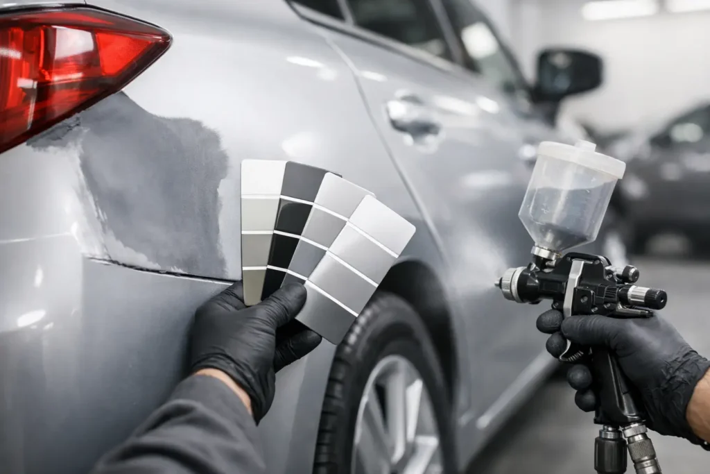 Paint Matching After Accident Repair