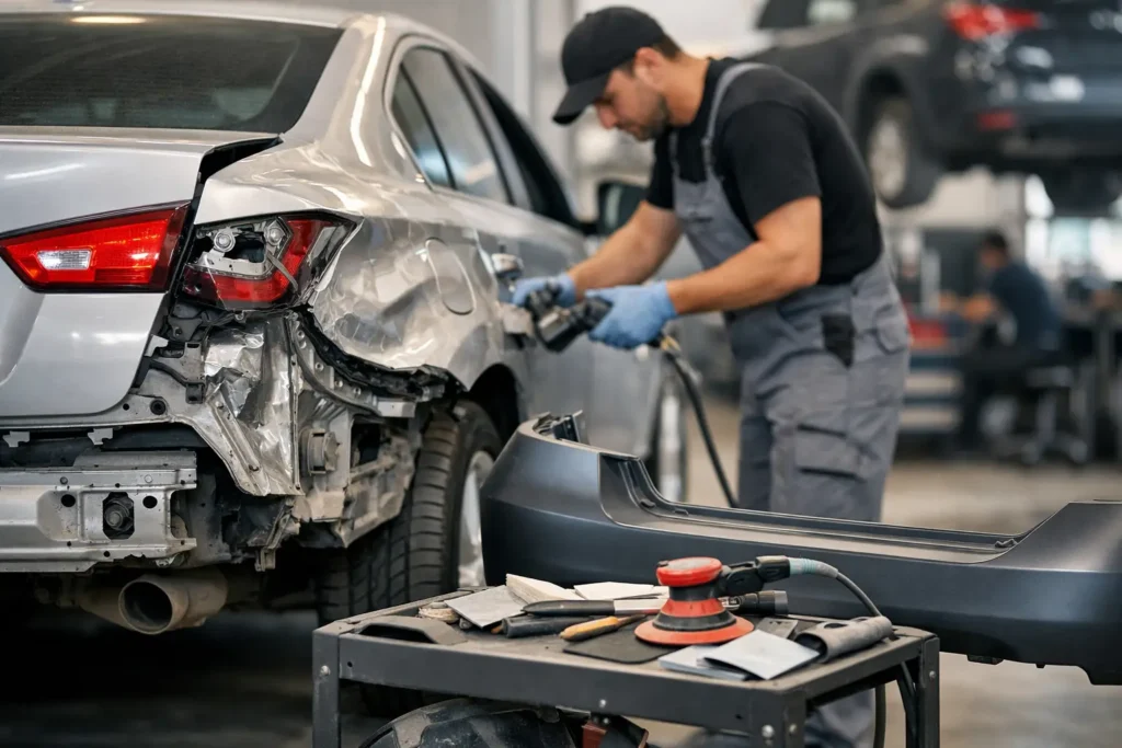 Rear End Collision Repair Steps Explained