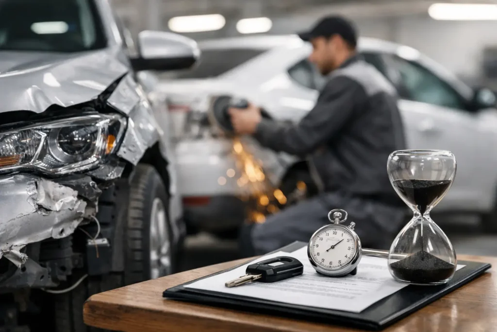 A Clear Guide to Accident Repair Timelines