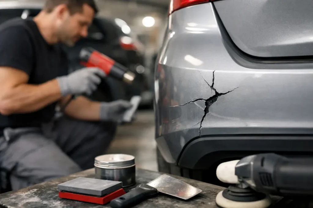 Best Ways to Fix Bumper Cracks