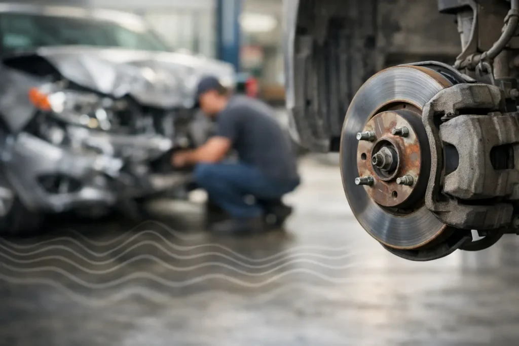Brake Vibration After an Accident: What It Means