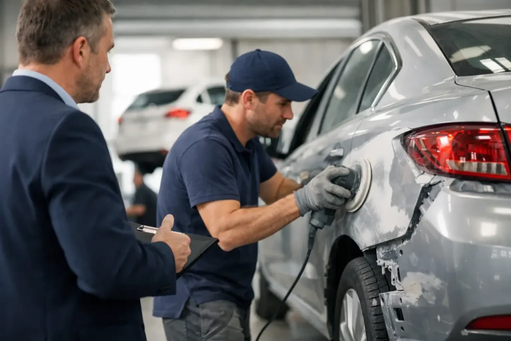 Insurance Approved Repair Example: What to Expect